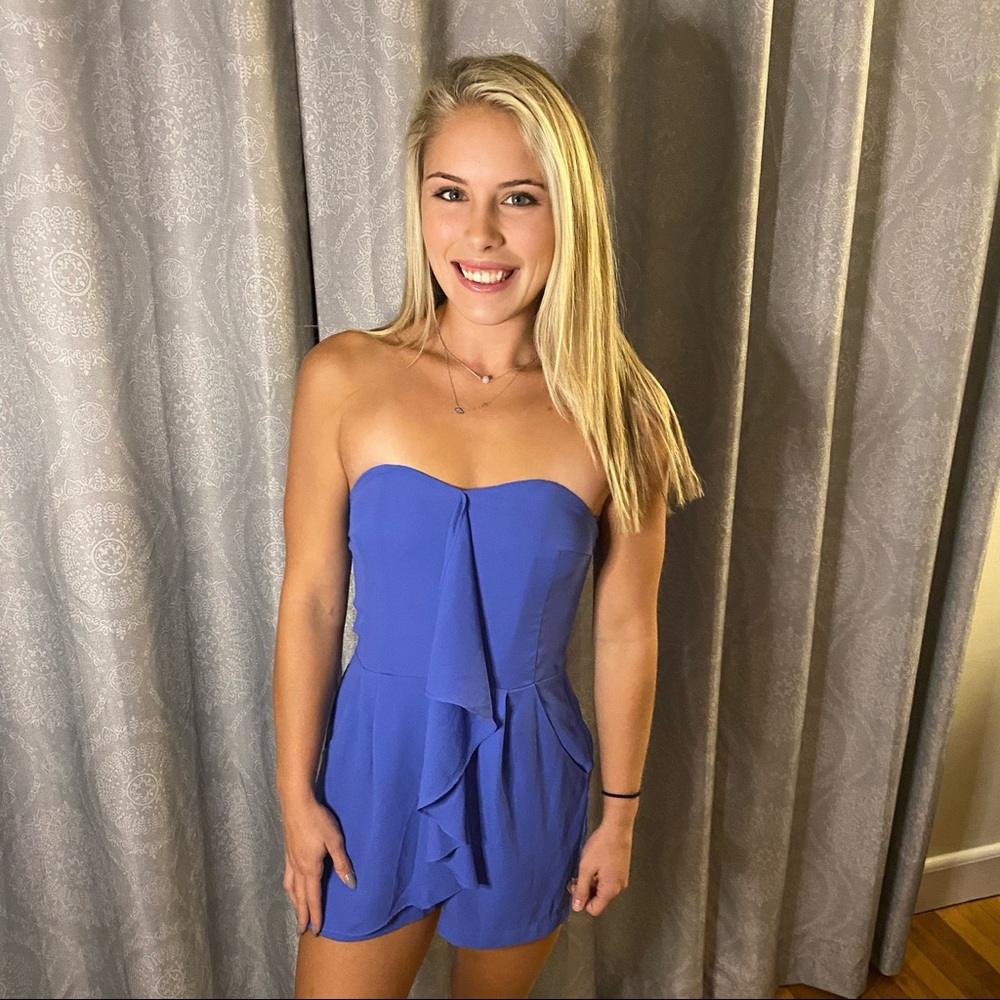 Royal Blue Romper